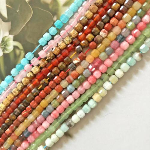 Grânulos de gemstone jóias, Pedra natural, DIY & materiais diferentes para a escolha, Mais cores pare escolha, 6mm, Aprox 61PCs/Strand, vendido por Strand