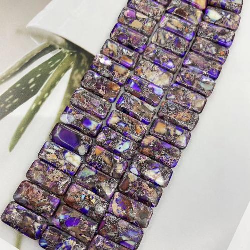 Grânulos de gemstone jóias, A pedra do rei, DIY, roxo, 10x20mm, Aprox 20PCs/Strand, vendido por Strand