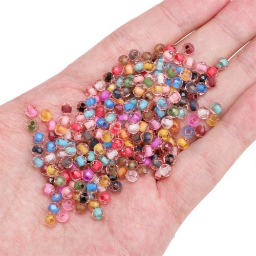 Micangas de vidro misto, Seedbead, DIY, Mais cores pare escolha, 4mm, Buraco:Aprox 1mm, Aprox 120PCs/Bag, vendido por Bag