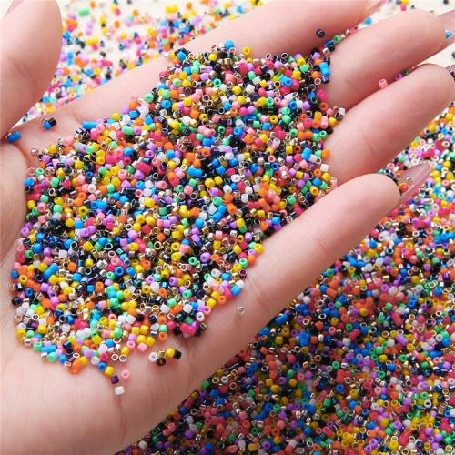 Mixed Glass Seed Beads Seedbead DIY 2mm Approx Sold By Bag