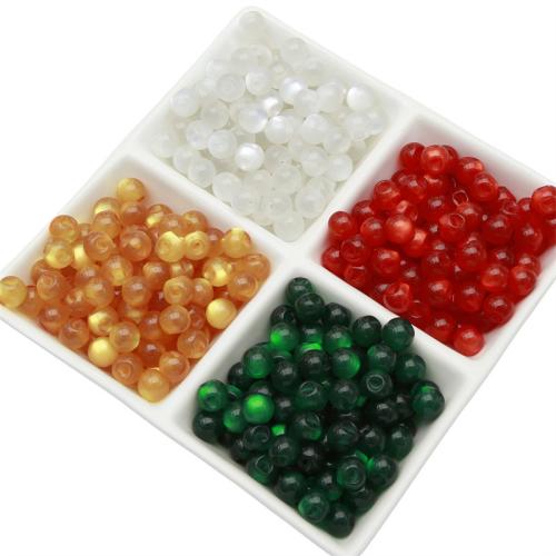 Fashion Glass Beads DIY 10mm Approx 1.5mm Sold By Bag