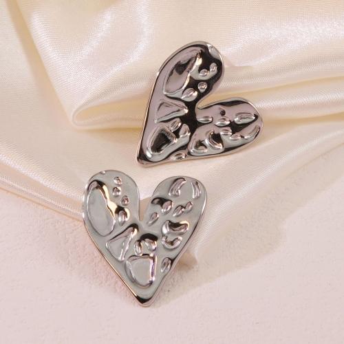 Stainless Steel Stud Earrings 304 Stainless Steel fashion jewelry & for woman Sold By Pair