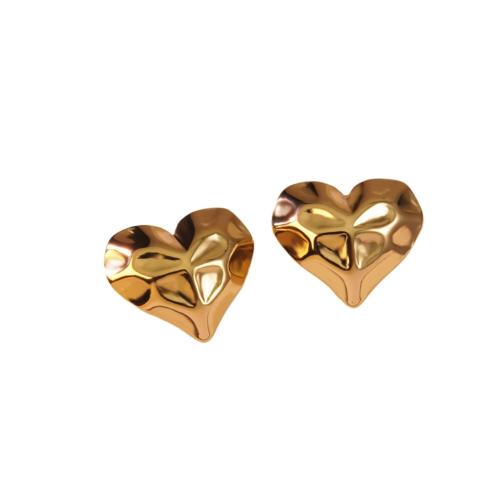 Stainless Steel Stud Earrings 304 Stainless Steel plated fashion jewelry & for woman Sold By Pair