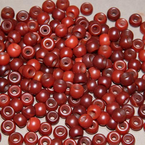 Agate Beads DIY red Sold By PC