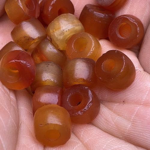 Natural Red Agate Beads DIY Sold By PC