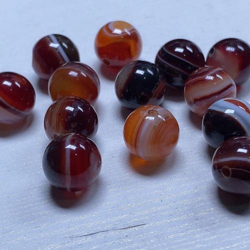 Agate Beads Round anoint DIY 10mm Sold By PC