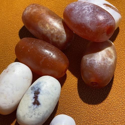 Agate Beads barrel anoint DIY Sold By PC