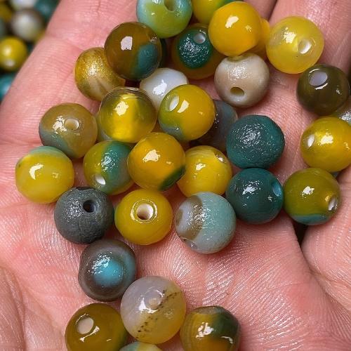 Agate Beads Round DIY 8mm Sold By PC