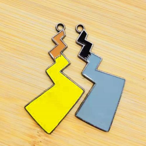 Zinc Alloy Enamel Pendants plated DIY Sold By Bag