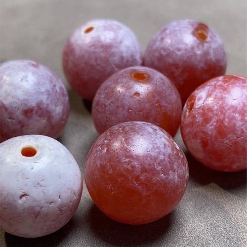 Natural Red Agate Beads Round anoint DIY 19mm Sold By PC