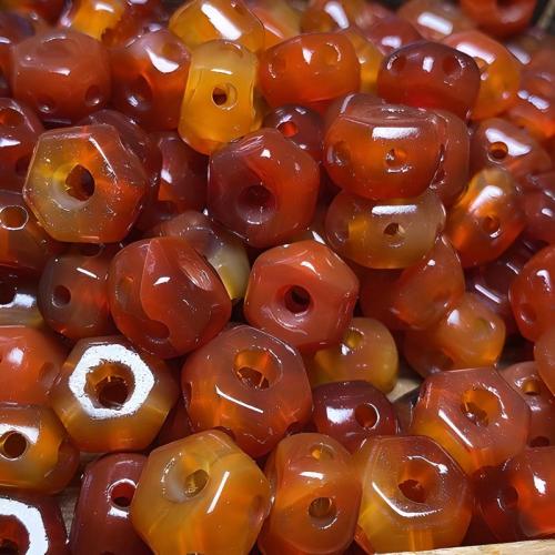 Perles Agates rouges naturelles, agate rouge, Oindre, DIY, 9x14mm, Vendu par PC