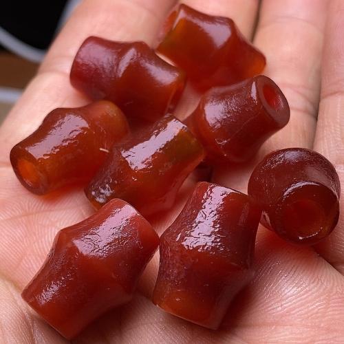 Natural Red Agate Beads DIY Sold By PC