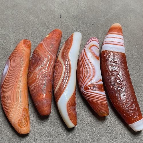 Perline in agata, agate, DIY, 14x21x80mm, Venduto da PC