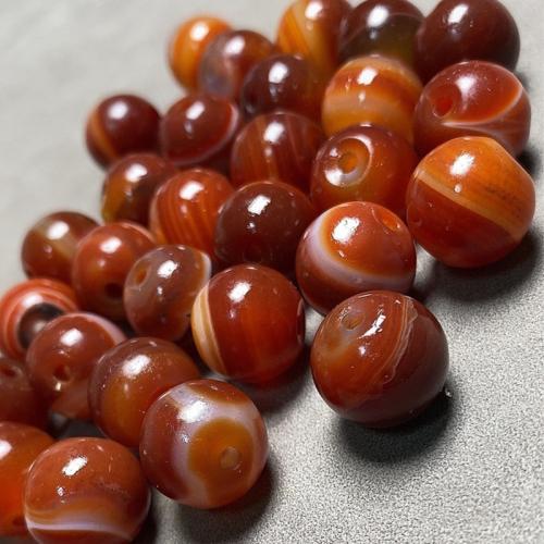 Agate Beads Round DIY 14mm Sold By PC