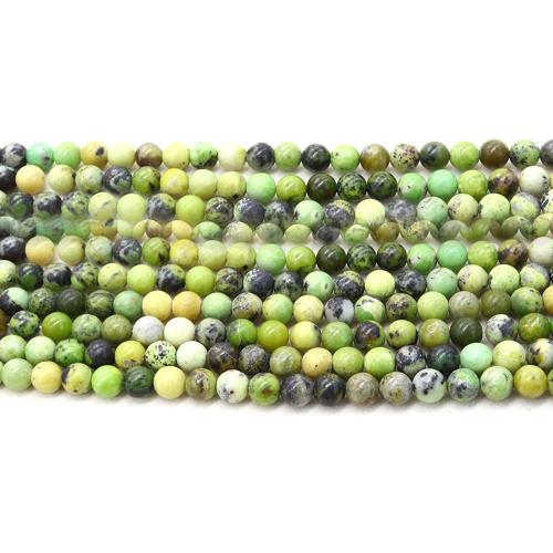 Perles en jade, Australie Jade, Rond, DIY & normes différentes pour le choix, couleurs mélangées, Vendu par Environ 38 cm brin