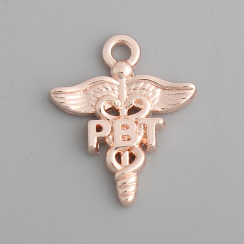 Sinc Alloy Pendants, plátáilte, DIY, 19x23mm, 100ríomhairí pearsanta/Mála, Díolta De réir Mála