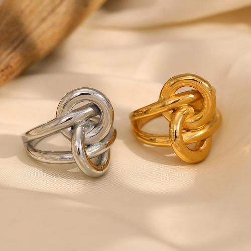 Stainless Steel Finger Ring 304 Stainless Steel plated & for woman & hollow Sold By PC