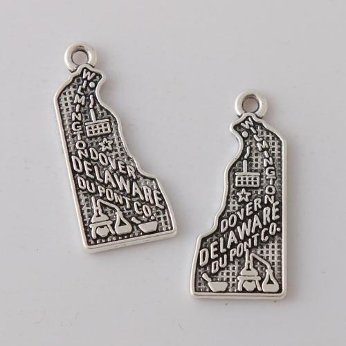 Zinc Alloy Pendants plated DIY Sold By Bag