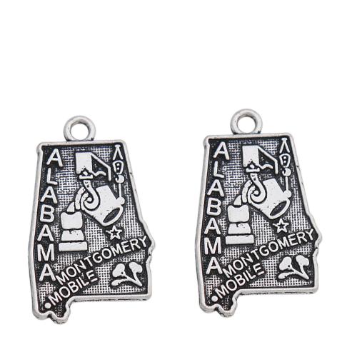 Zinc Alloy Pendants plated DIY Sold By Bag