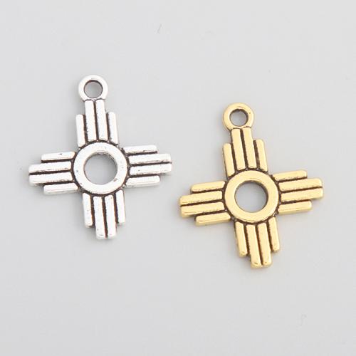 Zinc Alloy Cross Pendants plated DIY Sold By Bag