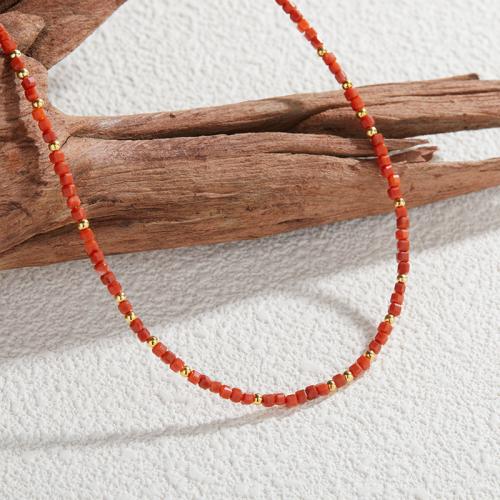 Yunnan Red Agate Armbånd og halskæde, med 925 Sterling Sølv, forskellige stilarter for valg & for kvinde, Solgt af PC