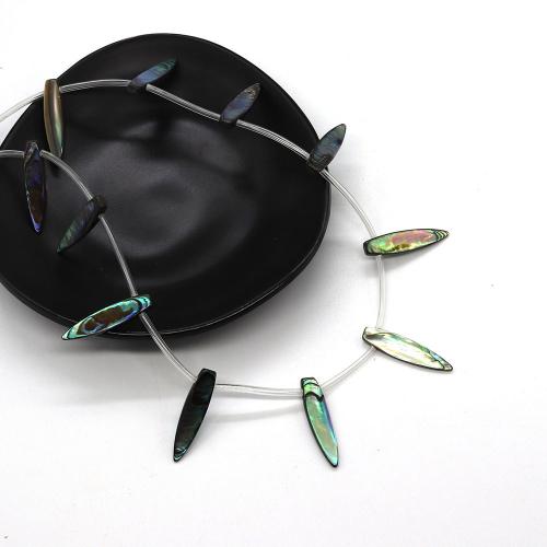 Abalone Shell Helmet, tee-se-itse, 7x30mm, 13PC/Strand, Myymät Strand