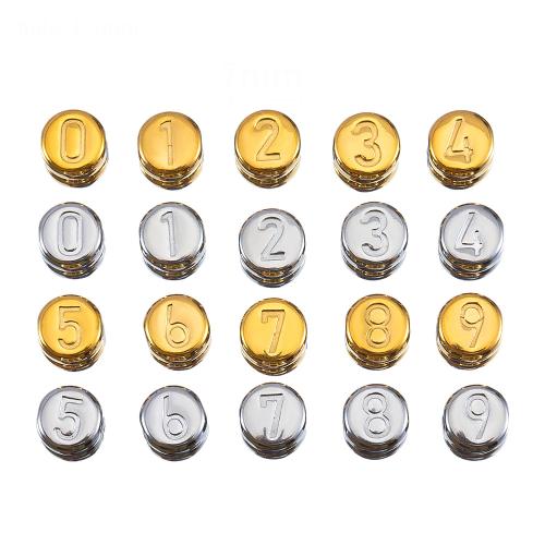 Stainless Steel Beads 304 Stainless Steel Round plated DIY Sold By Bag