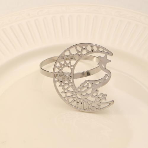 Zinc Alloy Servet Ring, plated, hol, meer kleuren voor de keuze, Verkocht door PC