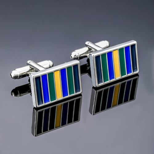 Cufflinks Zinc Alloy & for man & enamel Sold By Pair