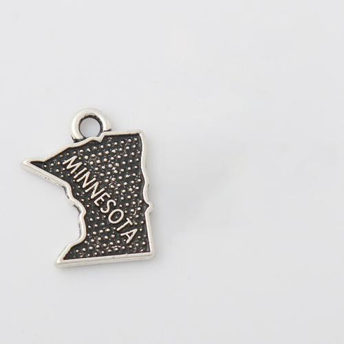 Zinc Alloy Pendants plated DIY Sold By Bag