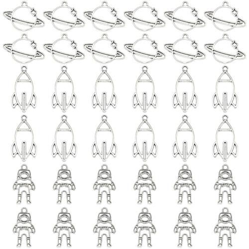 Pendentifs en alliage de zinc, Placage, DIY & styles différents pour le choix, plus de couleurs à choisir, 100PC/sac, Vendu par sac