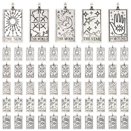 Zinc Alloy Pendler, forgyldt, du kan DIY, flere farver til valg, 26x13mm, 100pc'er/Bag, Solgt af Bag