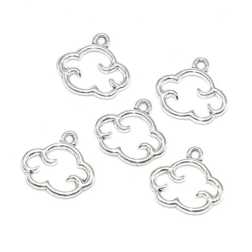 Pendentifs en alliage de zinc, Placage, DIY & styles différents pour le choix, plus de couleurs à choisir, 100PC/sac, Vendu par sac