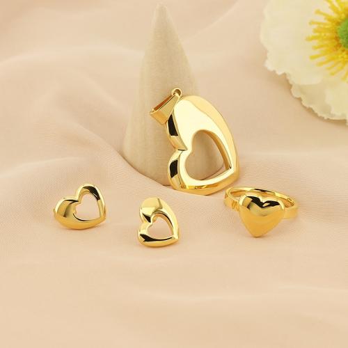 Rhinestone Stainless Steel Finger Ring 304 Stainless Steel Vacuum Ion Plating & for woman & with rhinestone Sold By PC