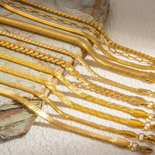 Stainless Steel Jewelry Bracelet 304 Stainless Steel gold color plated fashion jewelry golden Sold By PC