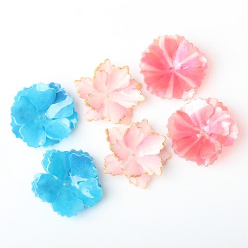 Resin Jewelry Beads Flower DIY Approx Sold By Bag