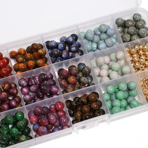 Resin Jewelry Beads DIY mixed colors Sold By Box