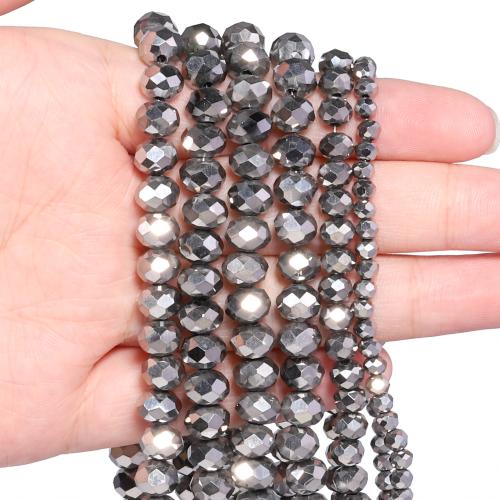 Natural Quartz Jewelry Beads DIY silver color Sold By Strand