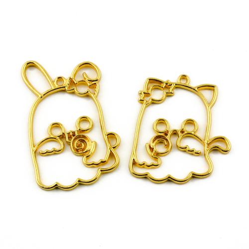 Zinc Alloy Pendants plated DIY Sold By Bag