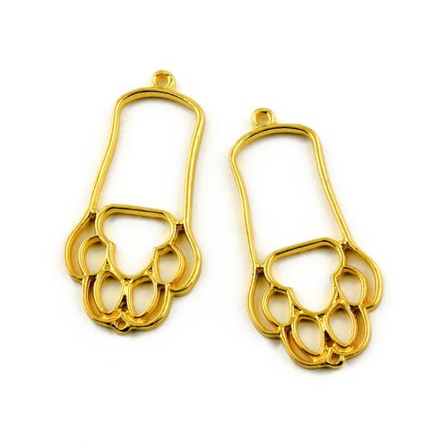 Zinc Alloy Pendants plated DIY Sold By Bag