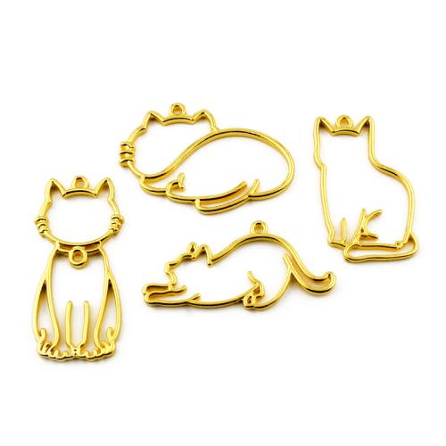 Zinc Alloy Animal Pendants plated DIY Sold By Bag