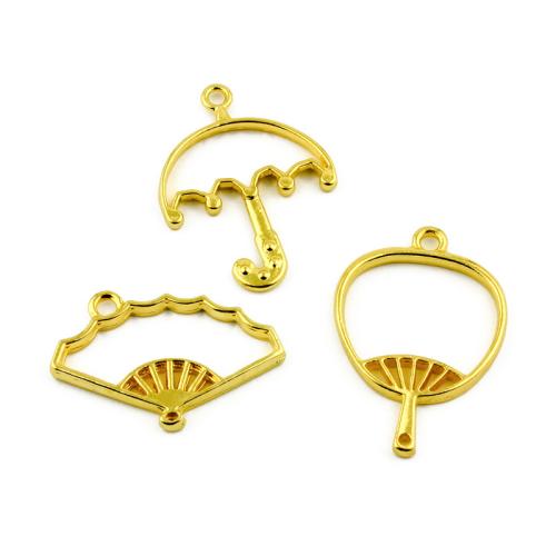 Zinc Alloy Pendants plated DIY Sold By Bag