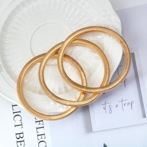 Nerūdijančio plieno Bangle, 304 Nerūdijantis plienas, padengtą, moters, daugiau spalvų pasirinkimas, Pardavė PC