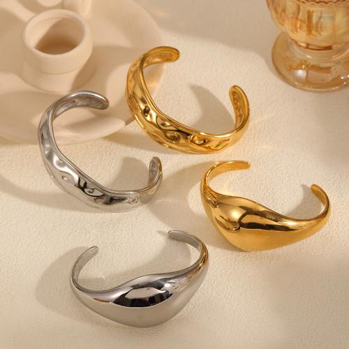 Stainless Steel Bangle 304 Stainless Steel plated & for woman Sold By PC