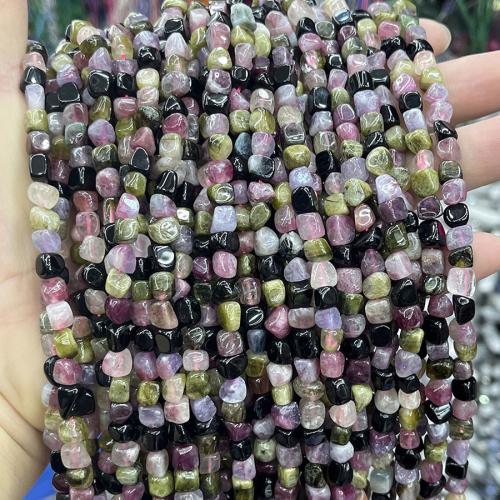 Gemstone Jewelry Beads Tourmaline DIY mixed colors mm Sold Per Approx 38 cm Strand