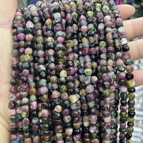 Gemstone Jewelry Beads Tourmaline DIY mixed colors mm Sold Per Approx 38 cm Strand