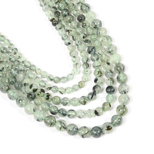 Gemstone Jewelry Beads Natural Stone Round DIY mixed colors Sold By Strand