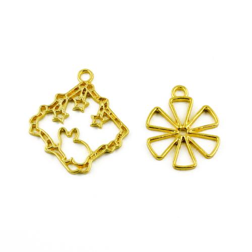 Zinc Alloy Pendants plated DIY Sold By Bag