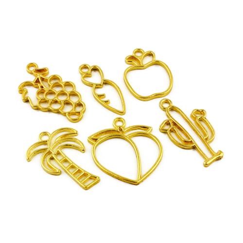 Zinc Alloy Pendants plated DIY Sold By Bag