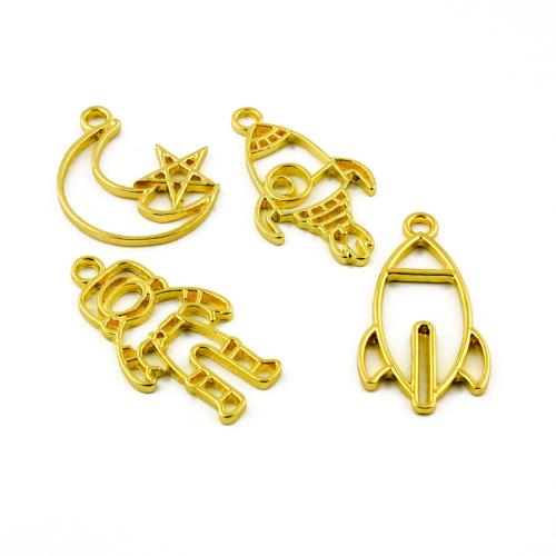 Zinc Alloy Pendants plated DIY Sold By Bag